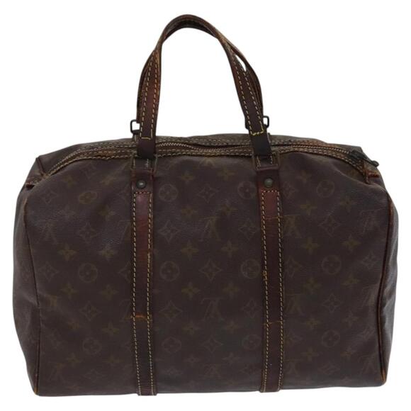 LOUIS VUITTON Monogram Sac Spool 35 Boston Bag M41626 - Picture 2 of 16